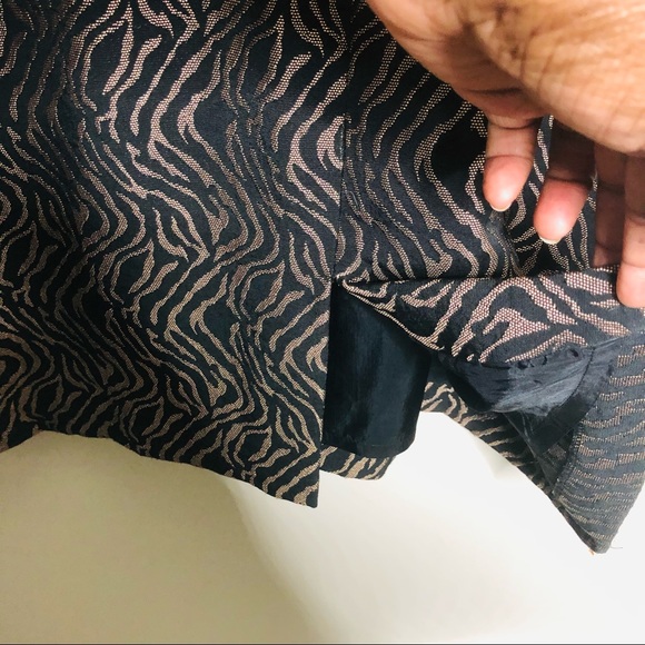 Antonio Melani Animal Print Sleeveless Dress SZ 14 - Picture 9 of 12